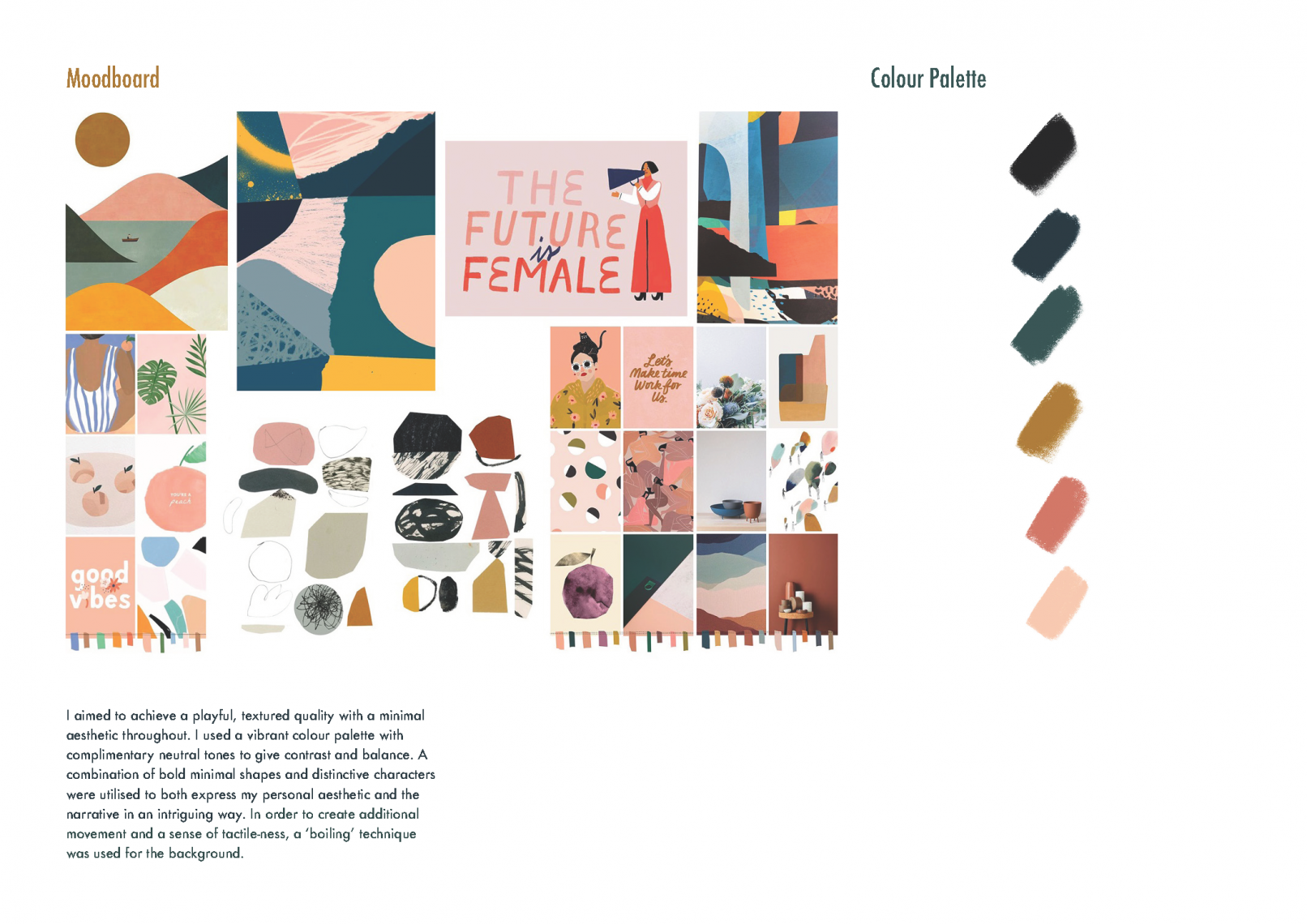 The Shape of Sexism Colour Story by Leanne Dooley